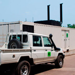 Accra Mall power system, Ghana