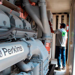 Accra Mall power system, Ghana