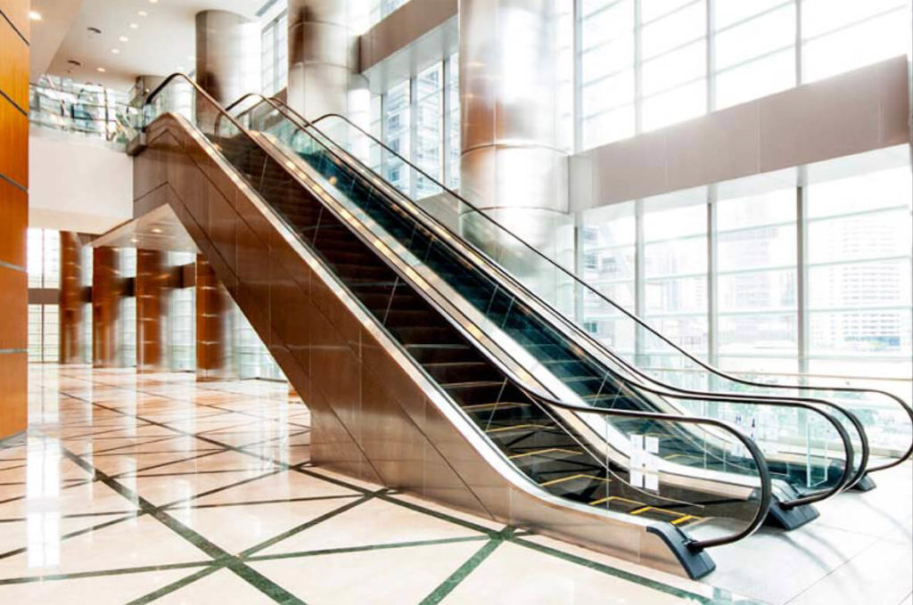 Schindler escalator 9300 AE in Ghana