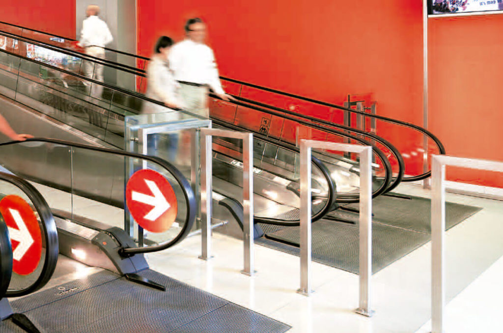 Schindler inclined moving walks 9500 AE in Ghana