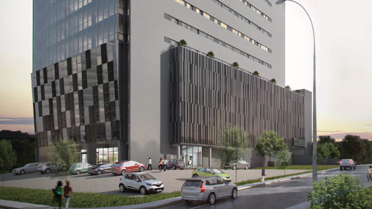 335 Place power system in Accra, Ghana