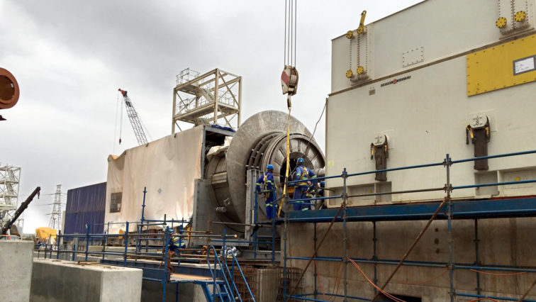 Group Five Kpone Independent Power system in Tema, Ghana