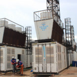 GAC power system in Kamsar, Guinea