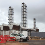 GAC power system in Kamsar, Guinea