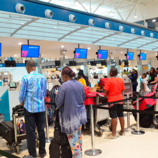 Kotoka International Airport power system in Accra, Ghana