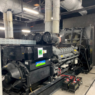 Kotoka International Airport power system in Accra, Ghana