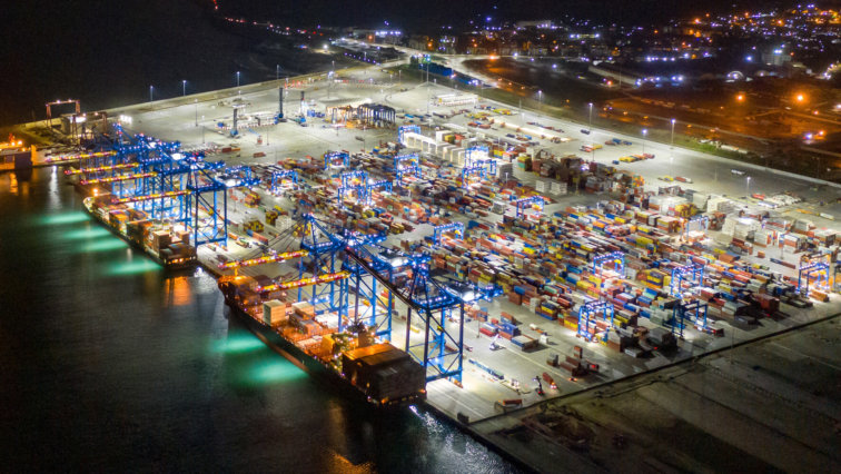 MPS Container Terminal power system in Tema, Ghana