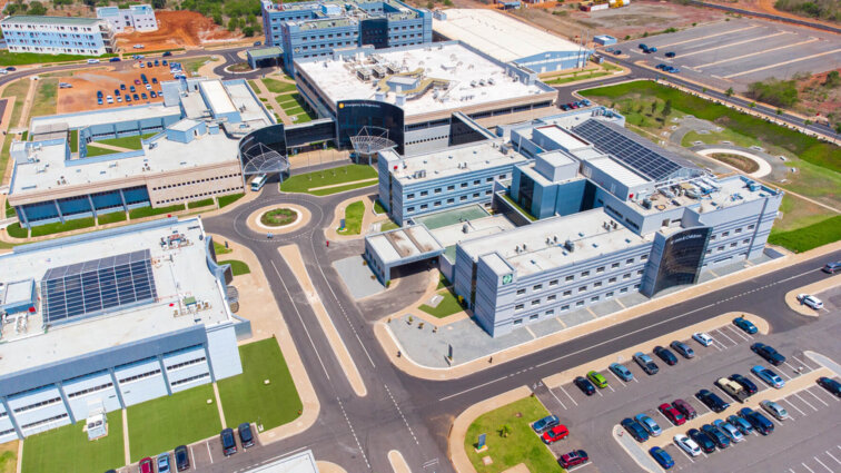 Power system and elevators in University Of Ghana Medical Centre